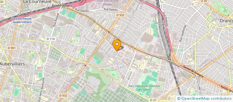 localisation de l'entreprise ASSOCIATION BOUDDHIQUE DHAMMA CHAKKA DU SRI LANKA EN FRANCE  BOBIGNY