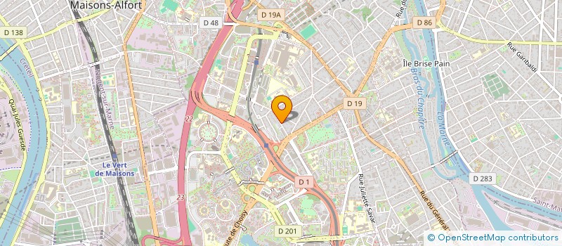 localisation de l'entreprise ASSOCIATION BOUDDHIQUE KHMERE VATT KHEMARAMAM  CRETEIL