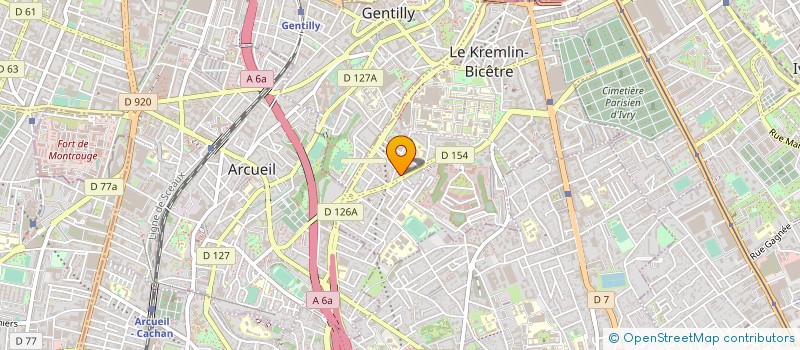 localisation de l'entreprise ASSOCIATION BOUDDHIQUE TINH DO  LE KREMLIN-BICETRE