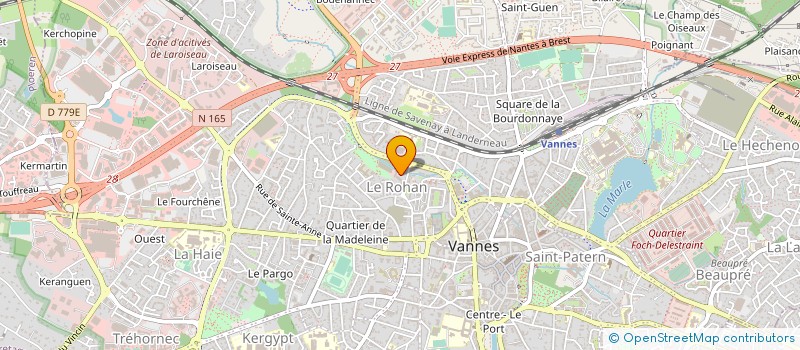 localisation de l'entreprise ASSOCIATION BOUDDHISTE DU TEMPLE ZEN KOKAIJI (ABK) à VANNES