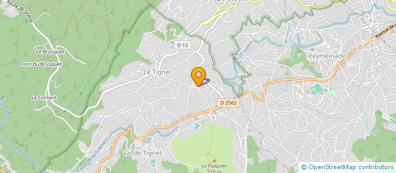 localisation de l'entreprise ASSOCIATION BOUDDHISTE JANGON KONGTRUL à LE TIGNET
