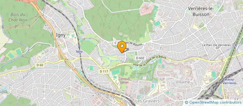 localisation de l'entreprise ASSOCIATION BOUDDHISTE ZEN à VERRIERES-LE-BUISSON