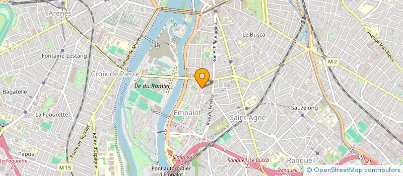 localisation de l'entreprise ASSOCIATION BOUFFEE D AIR  TOULOUSE