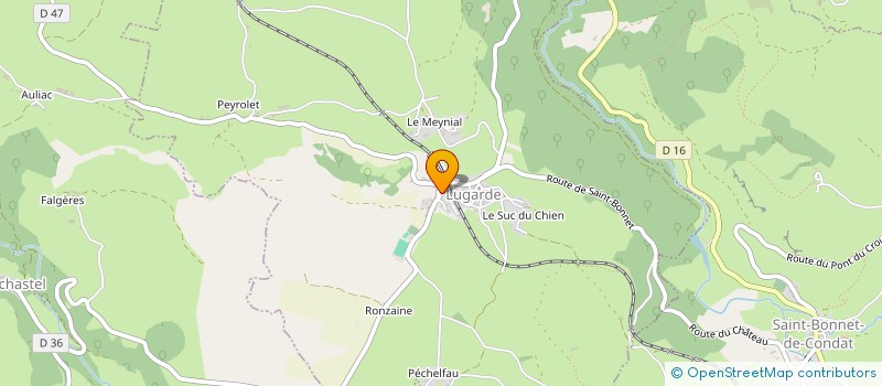 localisation de l'entreprise ASSOCIATION BOUGE TA NATURE à SAINT-SATURNIN