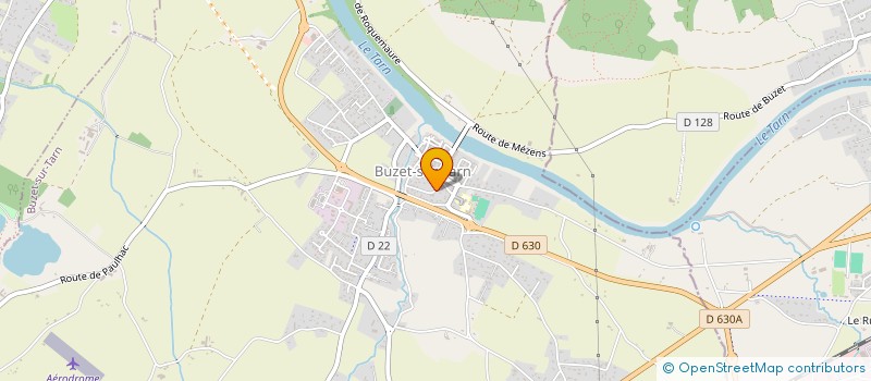 localisation de l'entreprise ASSOCIATION BOUGEZ BOUGEZ à BUZET-SUR-TARN
