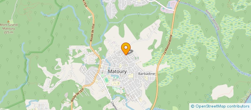 localisation de l'entreprise ASSOCIATION BOUILLON DE CULTURES LOCALES  MATOURY