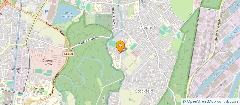 localisation de l'entreprise ASSOCIATION BOULE DE POILS  STRASBOURG