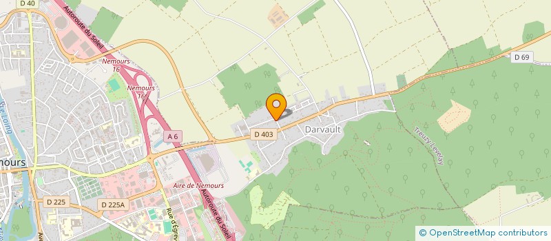 localisation de l'entreprise ASSOCIATION BOULES DARVAULTOISES  DARVAULT