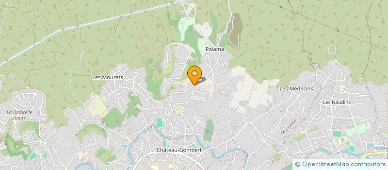 localisation de l'entreprise ASSOCIATION BOULISTE DU CHATEAU SIGNORET  MARSEILLE 13EME