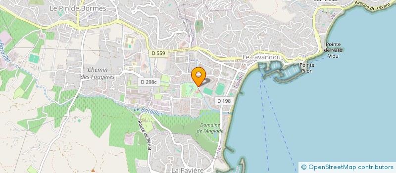 localisation de l'entreprise ASSOCIATION BOULISTE LEI RENAIRES à LE LAVANDOU