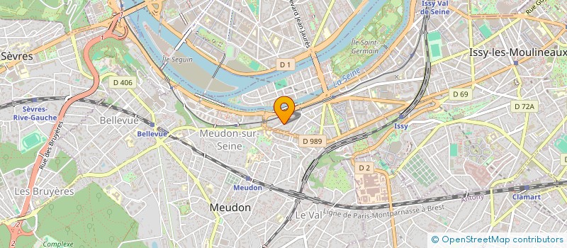 localisation de l'entreprise ASSOCIATION BOULONNAISE DE SAUVETAGE ET DE SECOURISME à BOULOGNE-BILLANCOURT