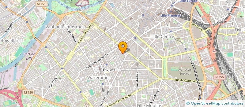 localisation de l'entreprise ASSOCIATION BOUSSANAB à LILLE