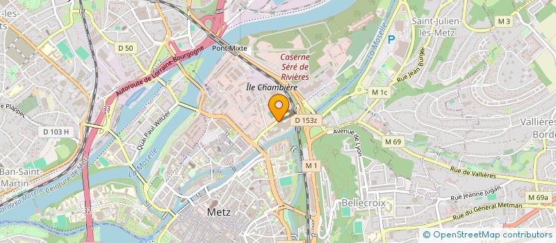 localisation de l'entreprise ASSOCIATION BOUT D ESSAIS à METZ
