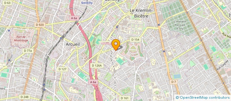 localisation de l'entreprise ASSOCIATION BOUTCHOUS à LE KREMLIN-BICETRE