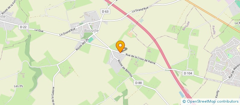 localisation de l'entreprise ASSOCIATION BOUVILLAISE D'INFORMATIQUE  BOUVILLE