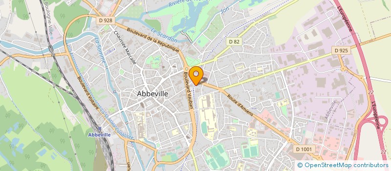 localisation de l'entreprise ASSOCIATION BOXE ABBEVILLOISE à ABBEVILLE