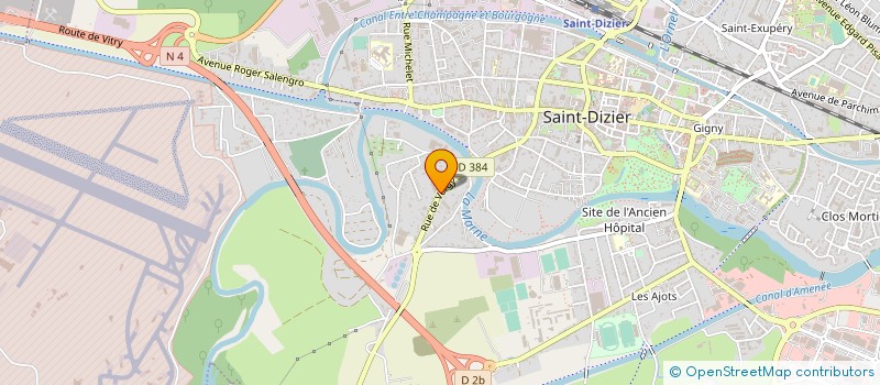 localisation de l'entreprise ASSOCIATION BRAGARDE DES ARTS PLASTIQUES à SAINT-DIZIER