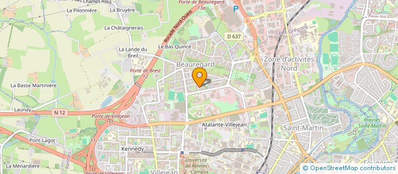 localisation de l'entreprise ASSOCIATION BRAN SYSTEMA à RENNES