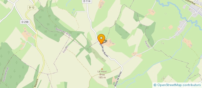 localisation de l'entreprise ASSOCIATION BRAYONNE DE SPORTS EQUESTRES  FRESLES