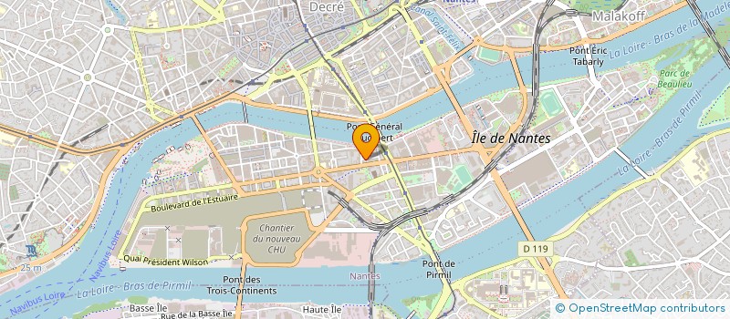 localisation de l'entreprise ASSOCIATION BRAZUCA à NANTES