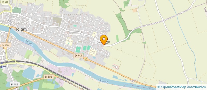 localisation de l'entreprise ASSOCIATION BREAKEURS DES HALLS à JOIGNY