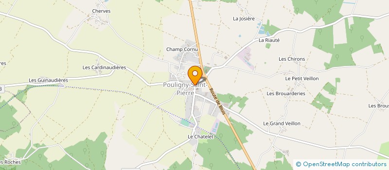 localisation de l'entreprise ASSOCIATION BRENN'ART à POULIGNY-SAINT-PIERRE