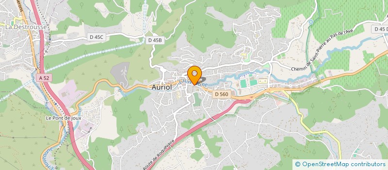 localisation de l'entreprise ASSOCIATION BRICOTELLO  AURIOL