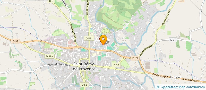 localisation de l'entreprise ASSOCIATION BRILLANTE  SAINT-REMY-DE-PROVENCE