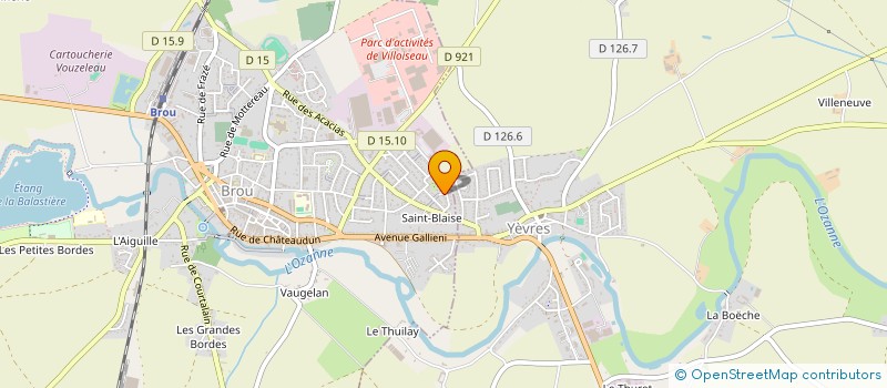 localisation de l'entreprise ASSOCIATION BROUTAINE DE SWIN à BROU