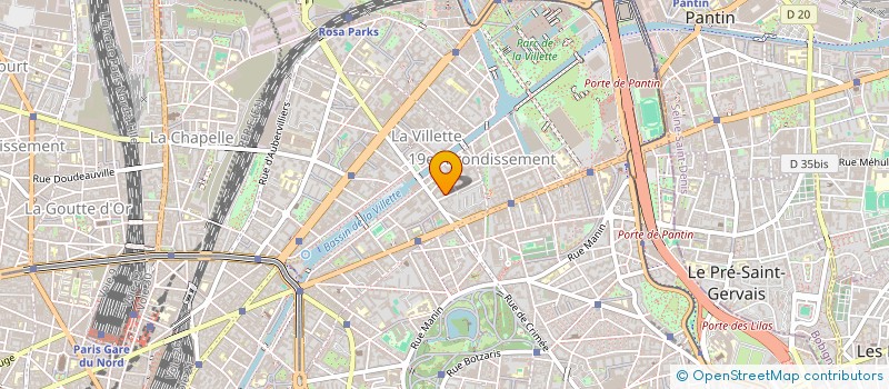 localisation de l'entreprise ASSOCIATION BST  PARIS