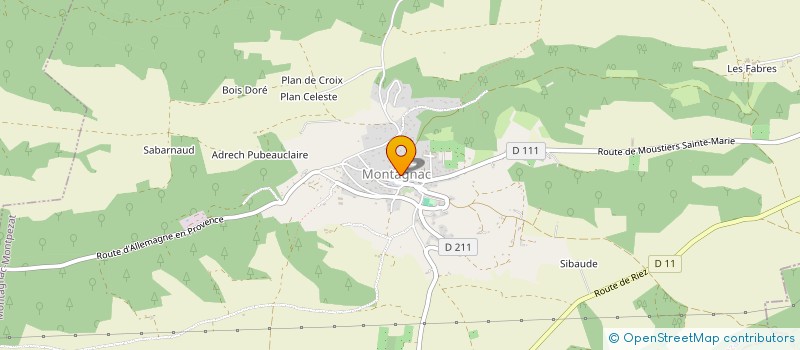 localisation de l'entreprise ASSOCIATION BUDO 04  PUIMOISSON