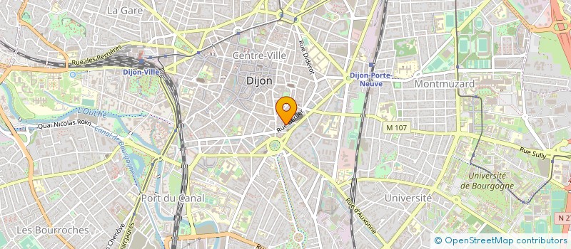 localisation de l'entreprise ASSOCIATION BULLE ETC  DIJON