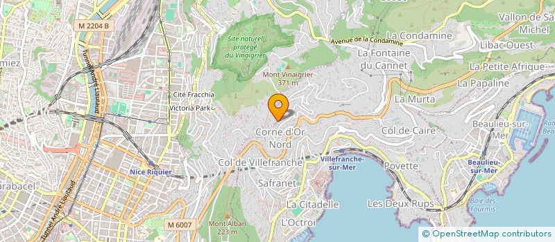 localisation de l'entreprise ASSOCIATION BUONO  NICE