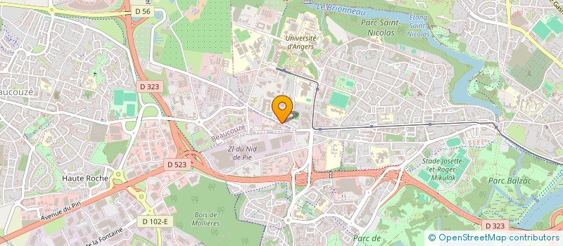 localisation de l'entreprise ASSOCIATION BUREAU DES ETUDIANTS DE L'ARIFTS 49 à ANGERS