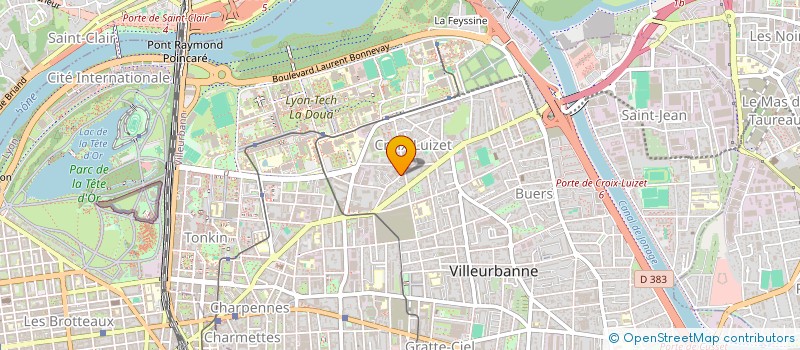 localisation de l'entreprise ASSOCIATION BURKINABE POUR L'ALPHABETISATION  VILLEURBANNE