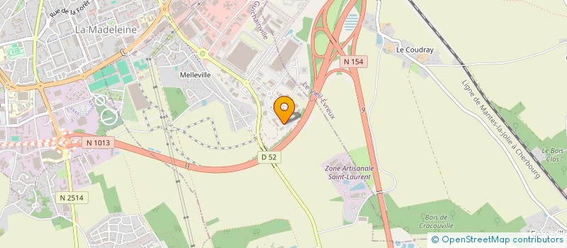 localisation de l'entreprise ASSOCIATION BUSSIERE DINGREVILLE INVESTISSEMENT  GUICHAINVILLE