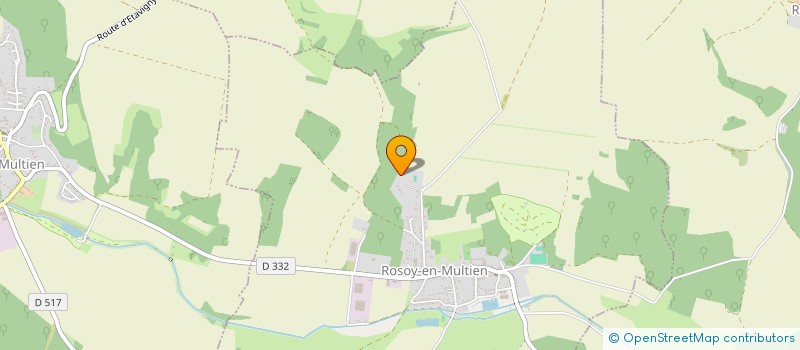 localisation de l'entreprise ASSOCIATION C'EST BIEN A ROSOY EN MULTIEN  ROSOY-EN-MULTIEN