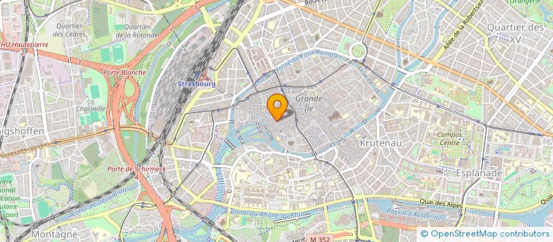 localisation de l'entreprise ASSOCIATION C EST COMME CA QU ON DIT à STRASBOURG