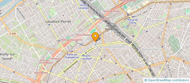 localisation de l'entreprise ASSOCIATION C.O.R.P CLUB DES ONCOLOGUES RADIOTHERAPEUTES DE PARIS  PARIS