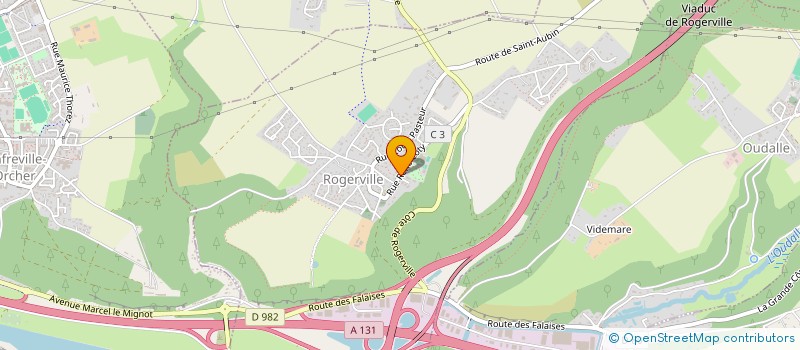 localisation de l'entreprise ASSOCIATION C.T.B (CRAZY TEAM OF BIKERS)  ROGERVILLE