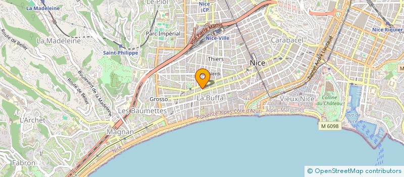 localisation de l'entreprise ASSOCIATION C2 L'ART  NICE