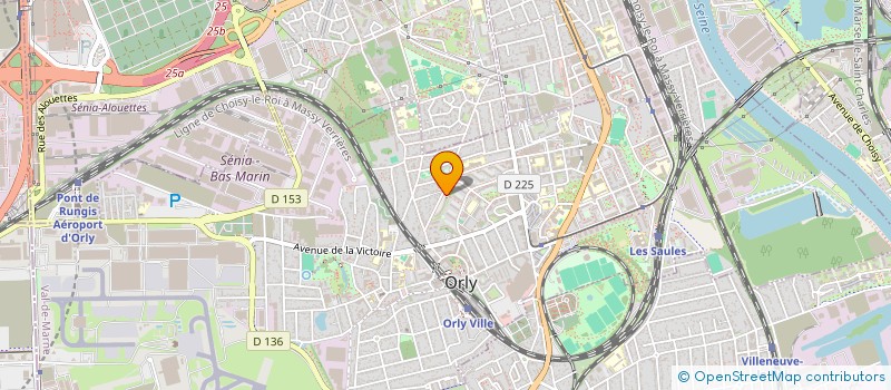 localisation de l'entreprise ASSOCIATION CA BOUGE  ORLY