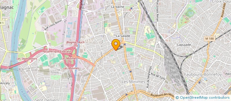 localisation de l'entreprise ASSOCIATION CA BOUGE A FERRY à TOULOUSE