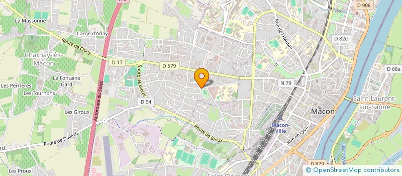 localisation de l'entreprise ASSOCIATION CA ROULE à CHARNAY-LES-MACON