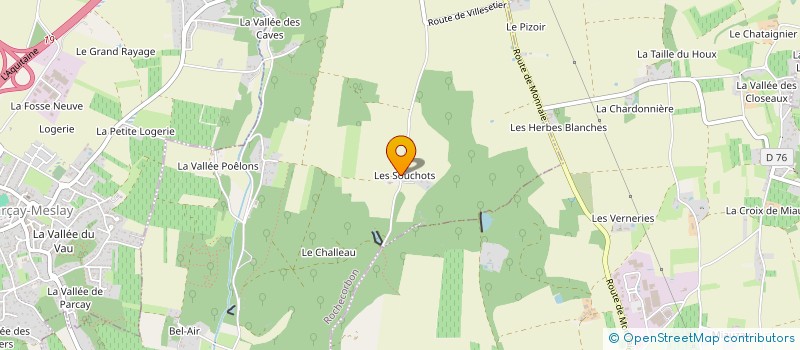 localisation de l'entreprise ASSOCIATION CABALESPE  VOUVRAY