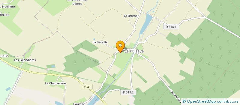 localisation de l'entreprise ASSOCIATION CABALLUS DU BOURG à LA PUISAYE