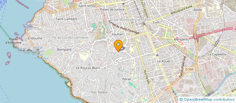localisation de l'entreprise ASSOCIATION CABRIOLE à MARSEILLE
