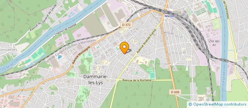 localisation de l'entreprise ASSOCIATION CACITA à DAMMARIE-LES-LYS