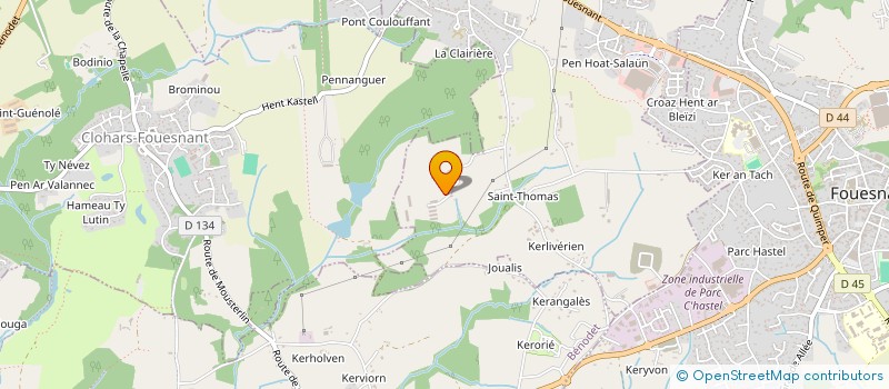 localisation de l'entreprise ASSOCIATION CAD CONSEILS ET FORMATIONS  PLEUVEN