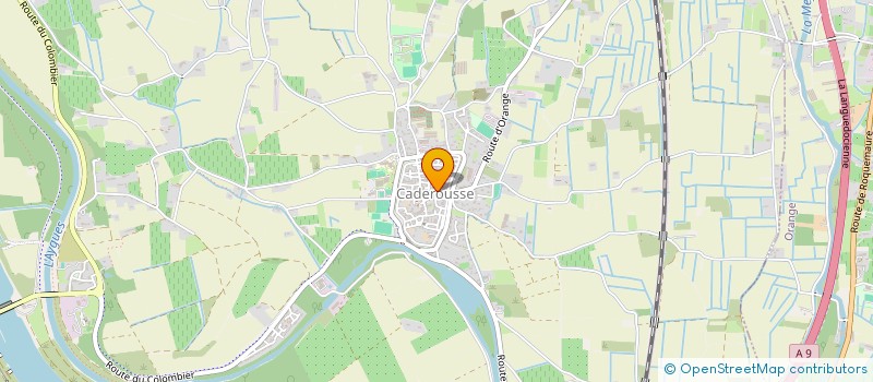 localisation de l'entreprise ASSOCIATION CADEROUSSIENNE DES ARTS MARTIAUX  CADEROUSSE